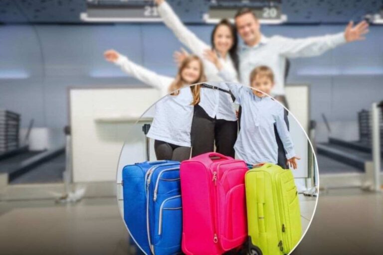 valigia viaggio con famiglia quali abiti mettere