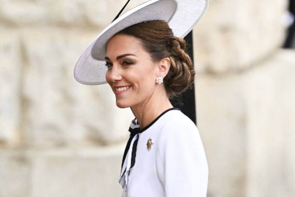 kate middleton trooping the colour abito significato