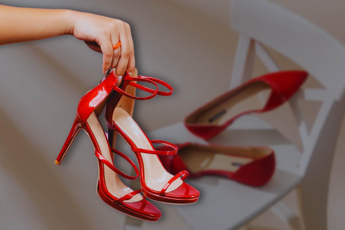 scarpe rosse