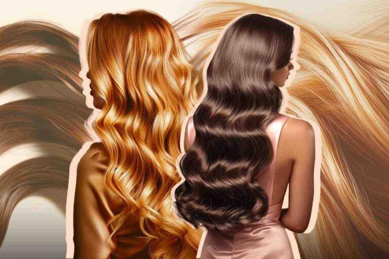 capelli biondi e castani