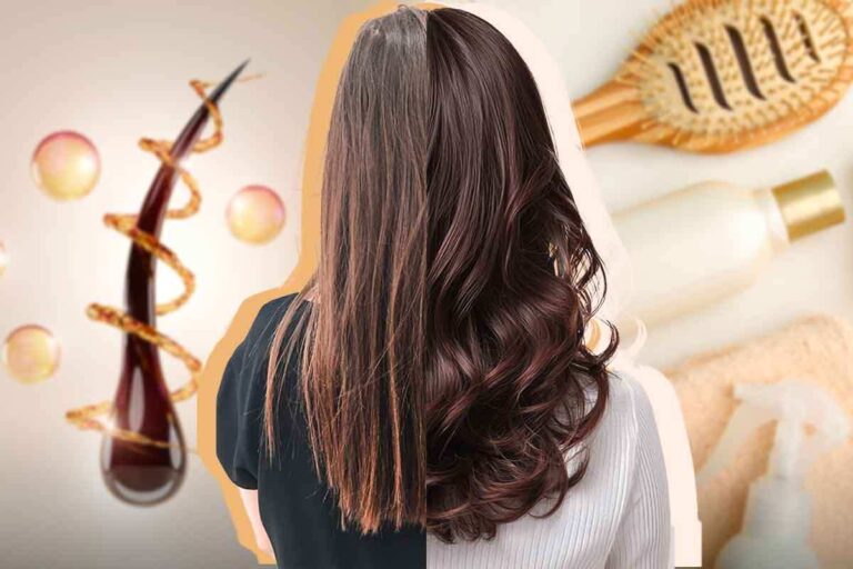 donna con capelli sottili