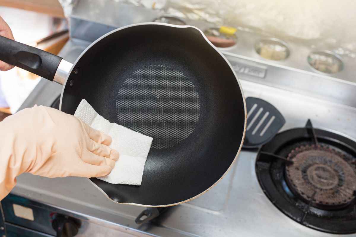 padella pulita