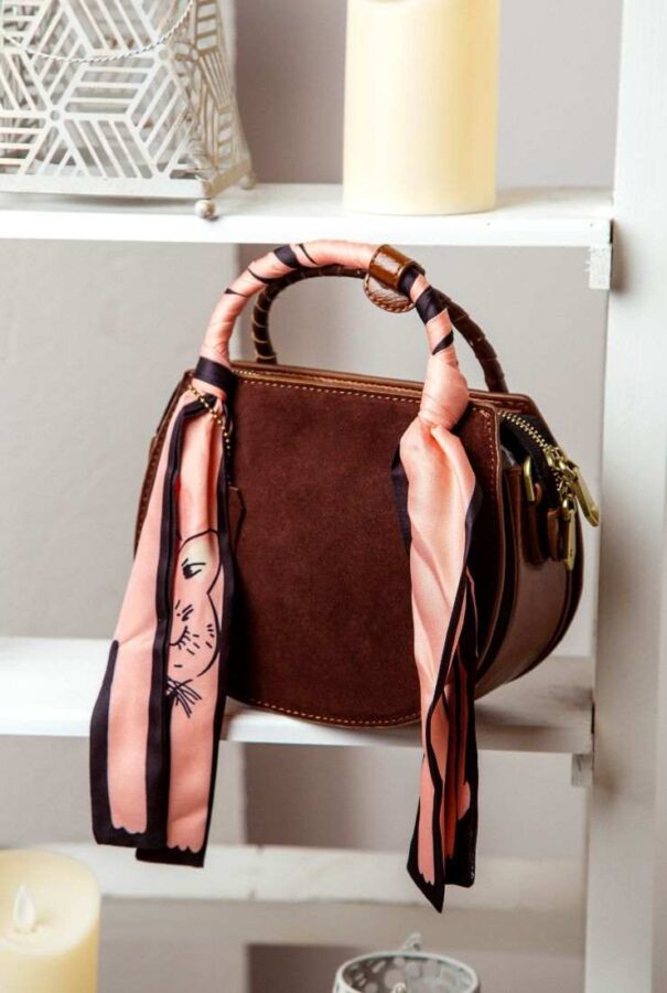 borsa marrone
