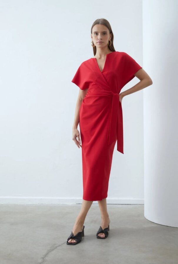 vestito rosso
