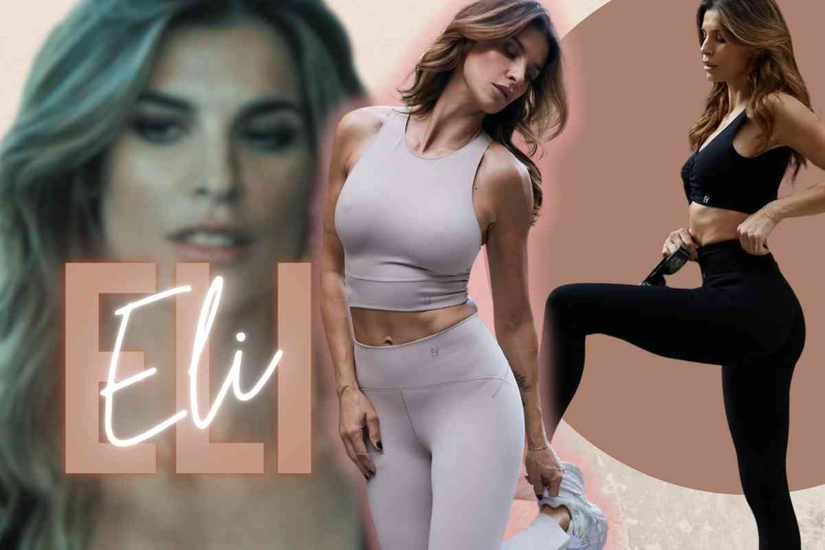 elisabetta canalis allenamento