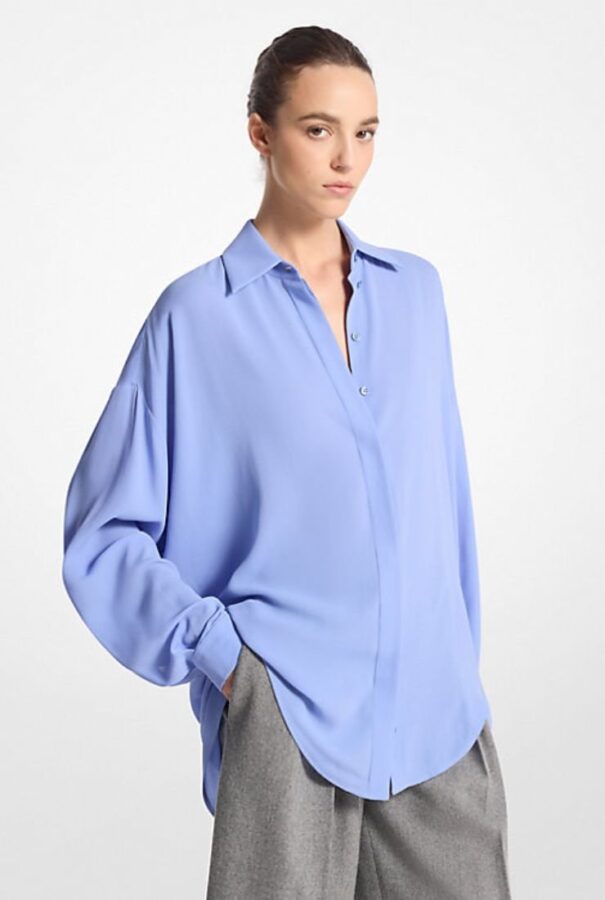 camicia azzurra