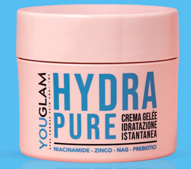 barattolo di crema hydrapure di YouGlam